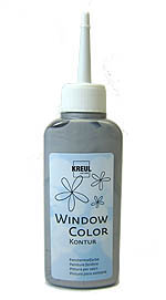Kreul Window Color 80ml Kontur Silber